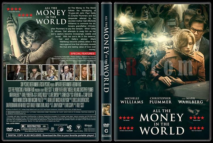 All The Money In The World (Dnyann Btn Paras) - Custom Dvd Cover - English [2017]-1jpg