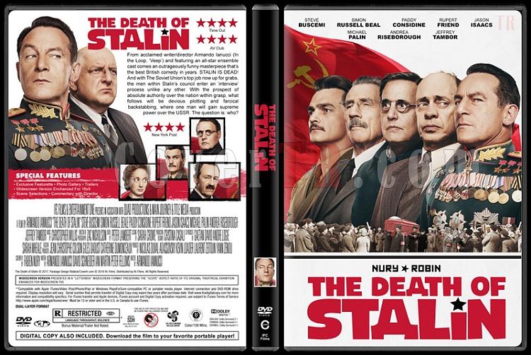 The Death of Stalin (Stalin'in lm) - Custom Dvd Cover - English [2017]-1jpg