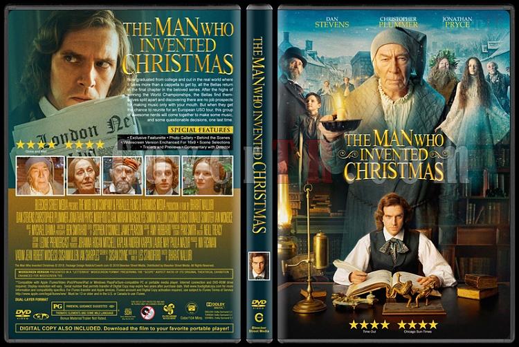 The Man Who Invented Christmas - Custom Dvd Cover - English [2018]-1jpg