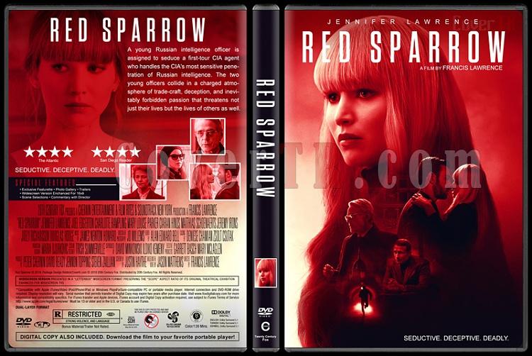 Red Sparrow (Kzl Sere) - Custom Dvd Cover - English [2018]-1jpg