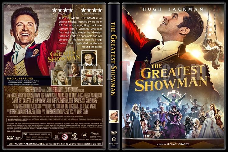 The Greatest Showman (Muhteem Showman) - Custom Dvd Cover - English [2017]-1jpg