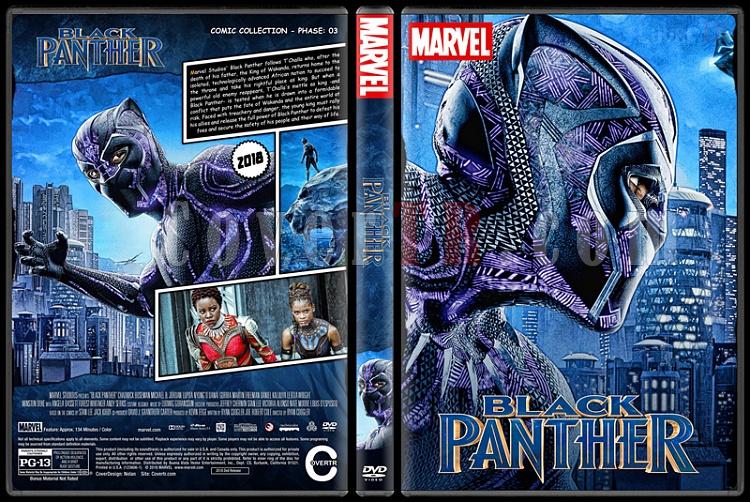 Black Panther - Custom Dvd Cover - English [2018]-1jpg