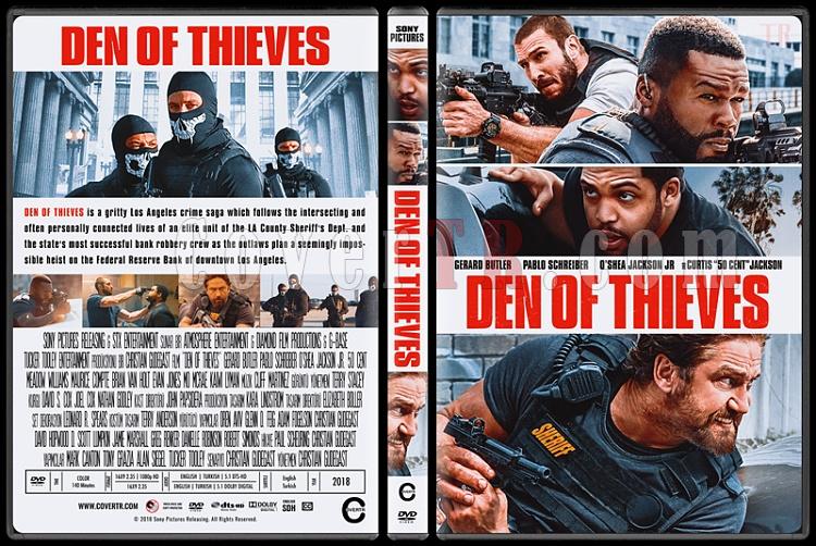 Den of Thieves (Sulular ehri) - Custom Dvd Cover - English [2018]-1jpg