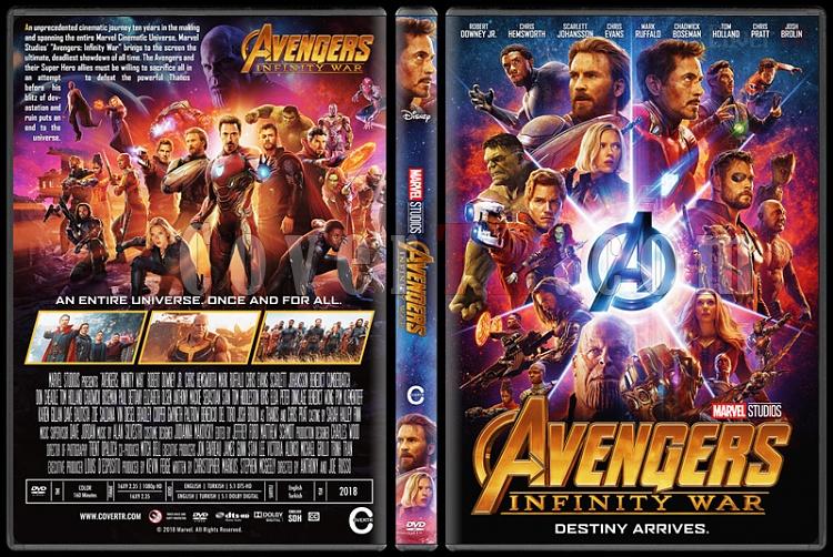 Avengers: Infinity War (Yenilmezler: Sonsuzluk Sava) - Custom Dvd Cover - English [2018]-2jpg