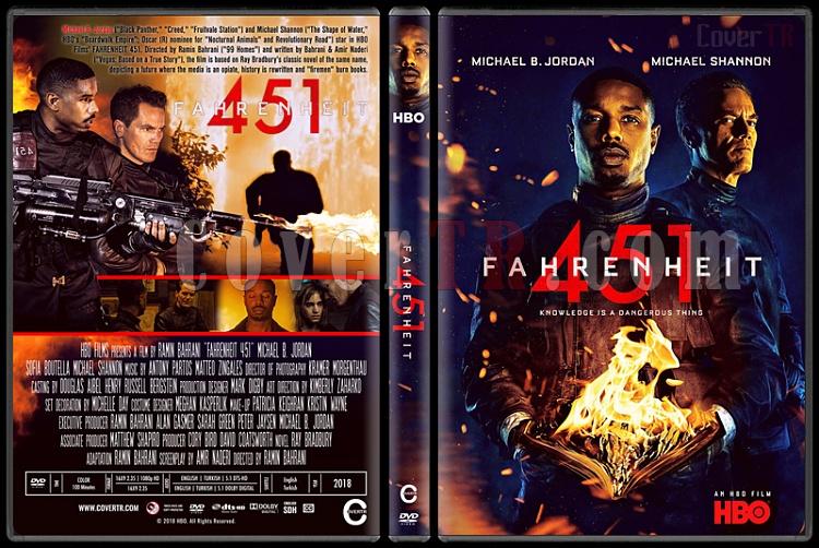 Fahrenheit 451 - Custom Dvd Cover - English [2018]-1jpg