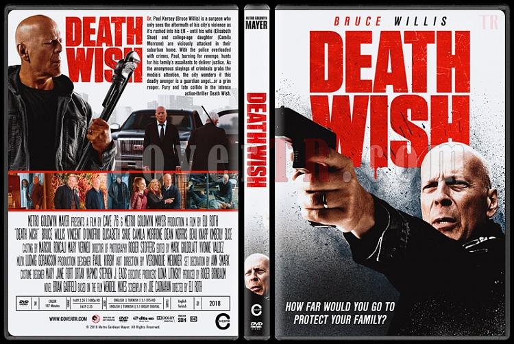 Death Wish (ldrme Arzusu) - Custom Dvd Cover - English [2018]-1jpg