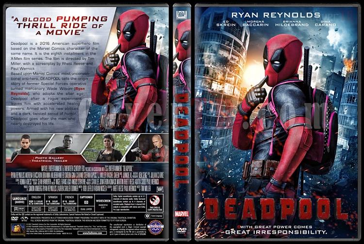 Deadpool - Custom Dvd Cover - English [2016]-01jpg