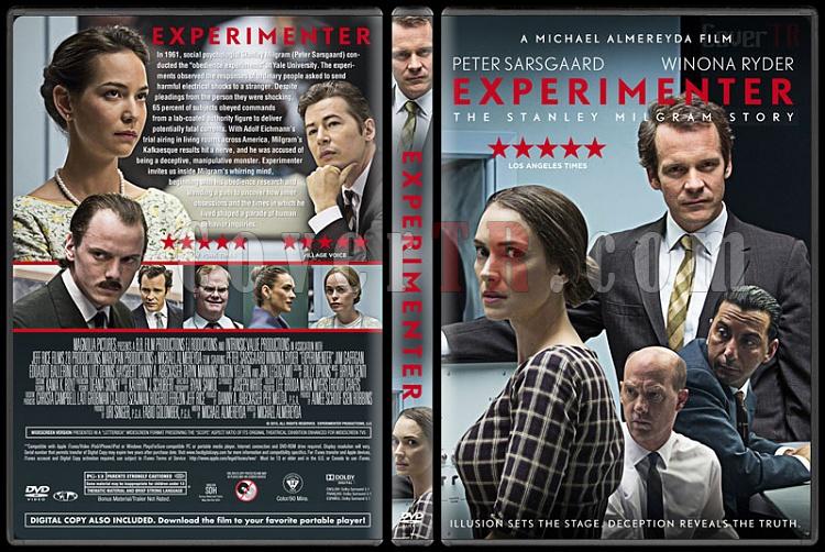 Experimenter (Deney) - Custom Dvd Cover - English [2015]-01jpg