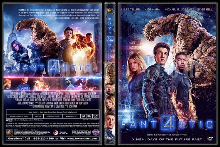 Fantastic Four (Fantastik Drtl) - Custom Dvd Cover - English [2015]-02jpg