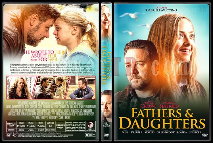 Fathers & Daughters (Babalar ve Kzlar) - Custom Dvd Cover - English [2015]-v2jpg