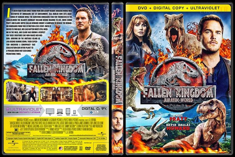 Jurassic World: Fallen Kingdom - Custom Dvd Cover - English [2018]-01jpg