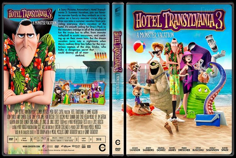 Hotel Transylvania 3: Summer Vacation (Otel Transilvanya 3: Yaz Tatili) - Custom Dvd Cover - English [2018]-01jpg