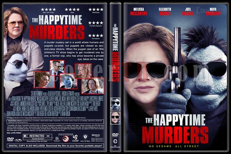 The Happytime Murders (Edepsiz Kuklalar) - Custom Dvd Cover - English [2018]-06jpg