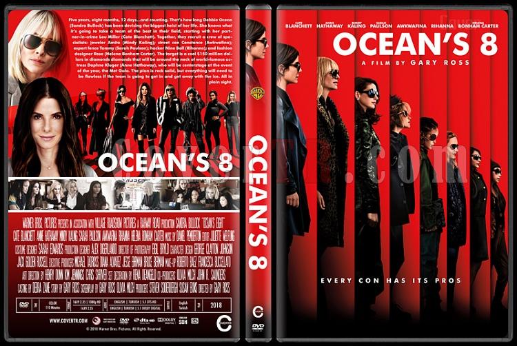 Ocean's 8 - Custom Dvd Cover - English [2018]-01jpg