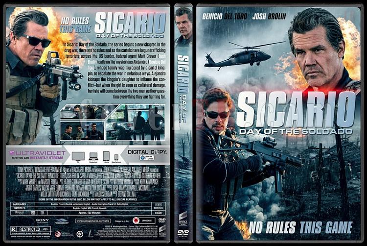 Sicario: Day of the Soldado - Custom Dvd Cover - English [2018]-01jpg