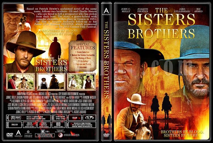 The Sisters Brothers - Custom Dvd Cover - English [2018]-03jpg