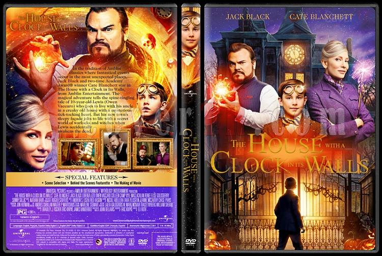 The House with a Clock in Its Walls (Eski Evdeki Byl Saat) - Custom Dvd Cover - English [2018]-05jpg