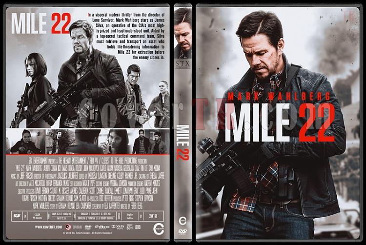 Mile 22 - Custom Dvd Cover - English [2018]-02jpg