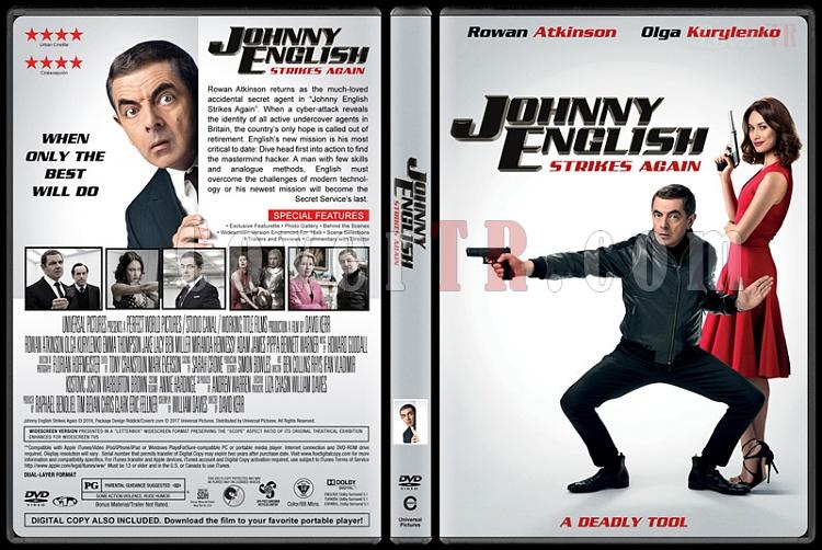 Johnny English Strikes Again - Custom Dvd Cover - English [2018]-03jpg
