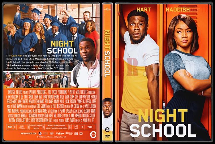 Night School - Custom Dvd Cover - English [2018]-01jpg