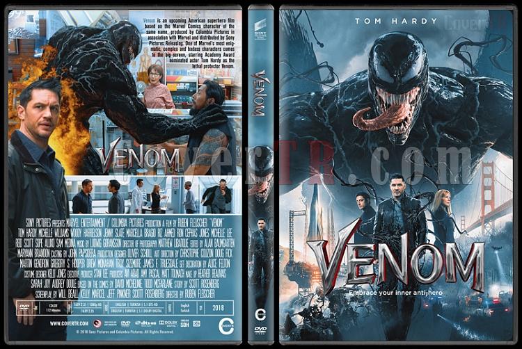 Venom (Venom: Zehirli fke) - Custom Dvd Cover - English [2018]-02jpg