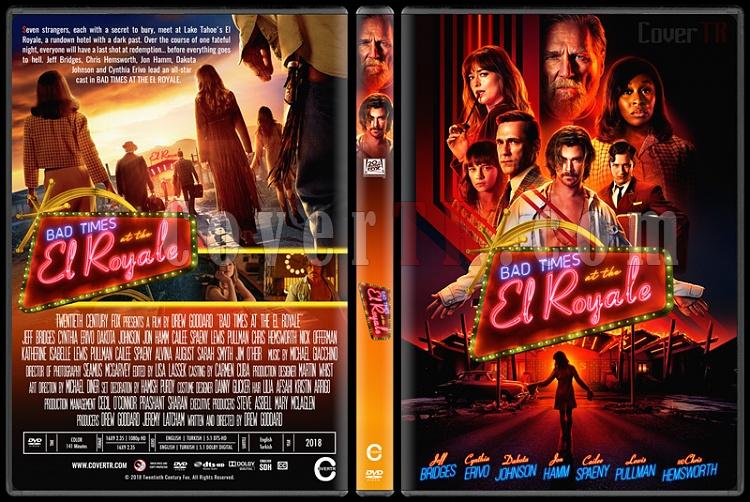 Bad Times at the El Royale (El Royale'de Zor Zamanlar) - Custom Dvd Cover - English [2018]-01jpg