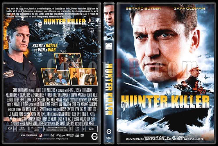 Hunter Killer (Katil Avcs) - Custom Dvd Cover - English [2018]-01jpg