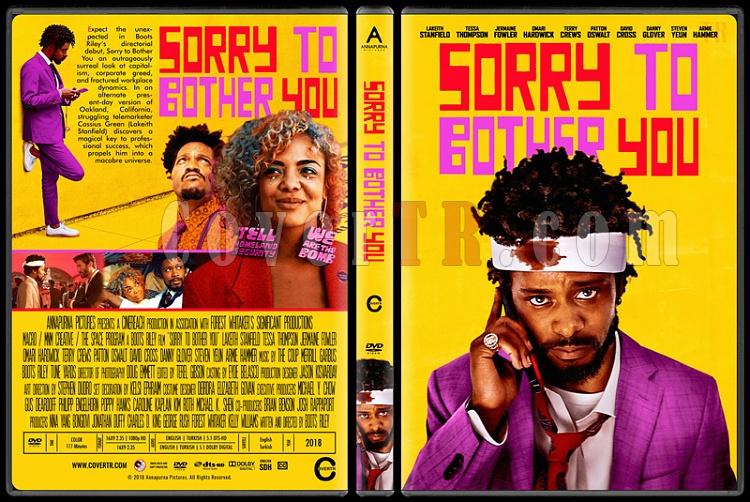 Sorry To Bother You - Custom Dvd Cover - English [2018]-02jpg