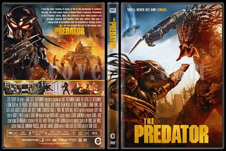 The Predator - Custom Dvd Cover - English [2018]-02jpg