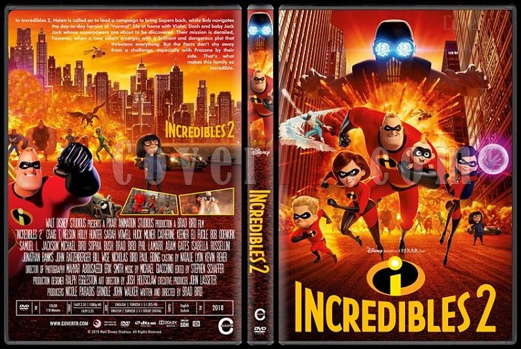 Incredibles 2 (nanlmaz Aile 2) - Custom Dvd Cover - English [2018]-1jpg