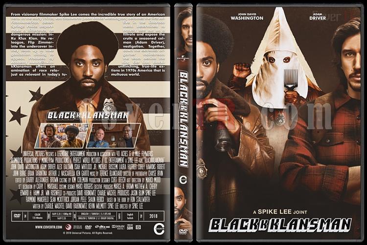 BlacKkKlansman (Karanlkta Kar Karya) - Custom Dvd Cover - English [2018]-2jpg