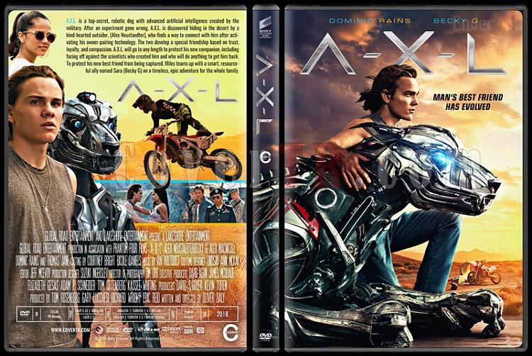 A.X.L. - Custom Dvd Cover - English [2018]-1jpg