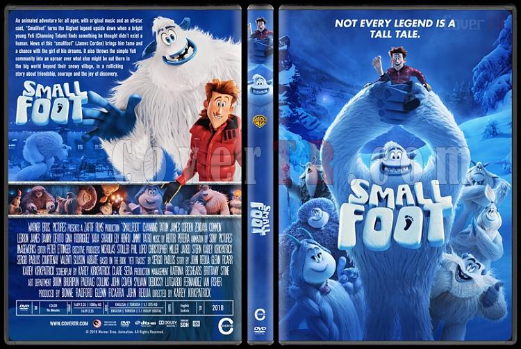 Smallfoot (Kk Ayak) - Custom Dvd Cover - English [2018]-standardjpg