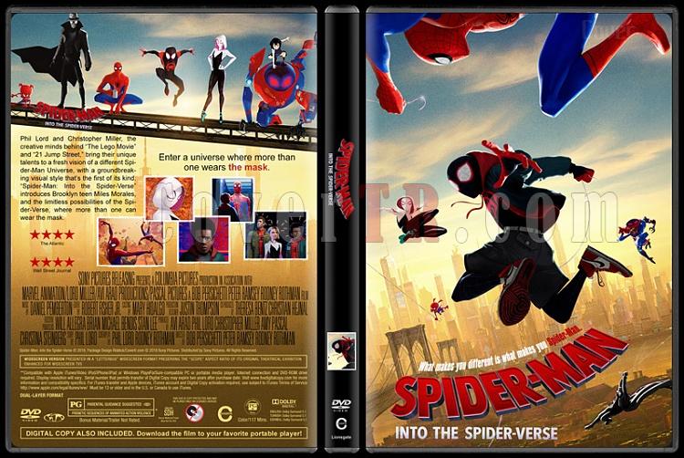 Spider-Man: Into the Spider-Verse (rmcek-Adam: rmcek Evreninde) - Custom Dvd Cover - English [2018]-5jpg