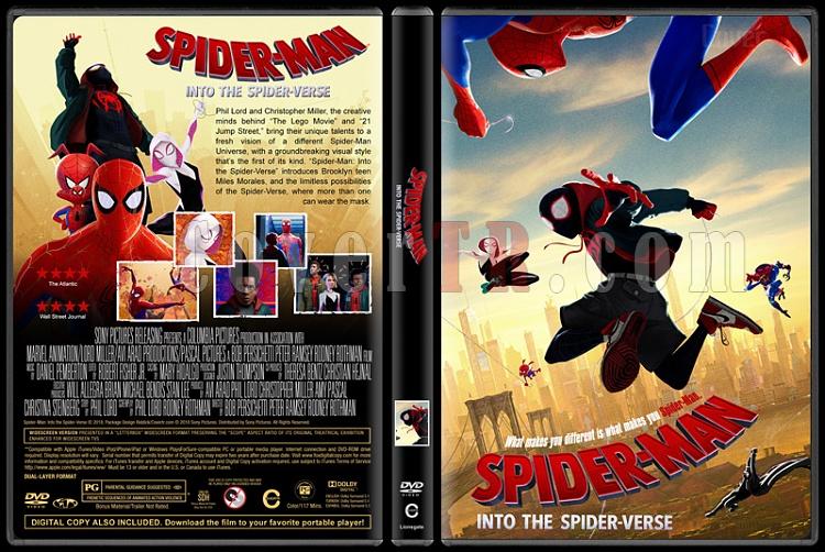 Spider-Man: Into the Spider-Verse (rmcek-Adam: rmcek Evreninde) - Custom Dvd Cover - English [2018]-4jpg