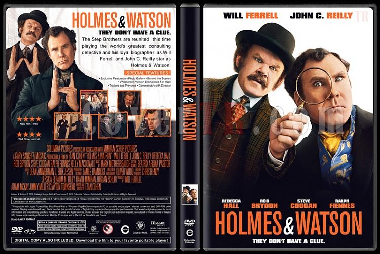 Holmes & Watson - Custom Dvd Cover - English [2018]-1jpg