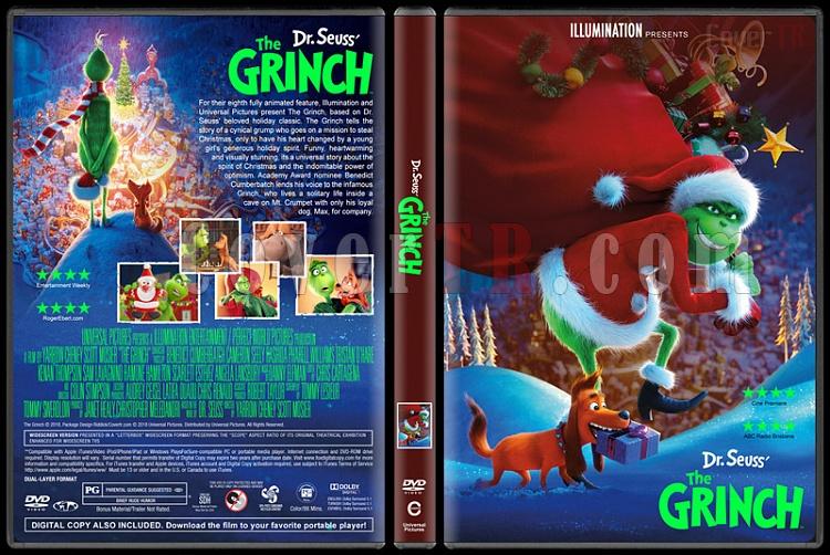 The Grinch (Grin) - Custom Dvd Cover - English [2018]-3jpg