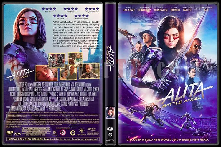 Alita: Battle Angel (Alita: Sava Melei) - Custom Dvd Cover - English [2019]-1jpg