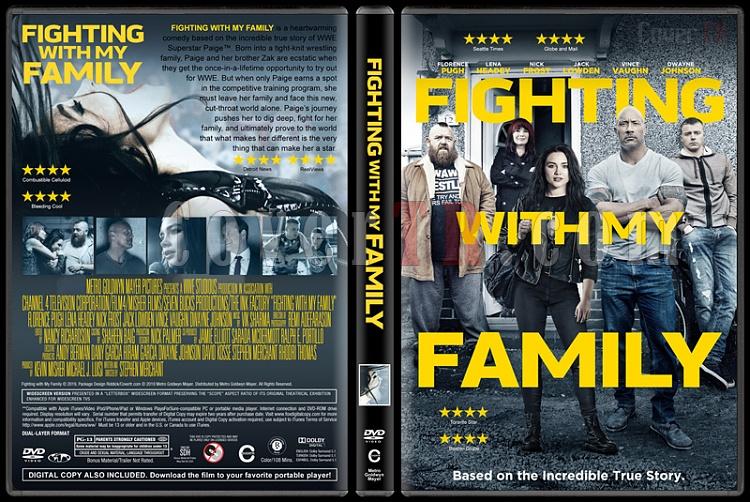 Fighting with My Family - Custom Dvd Cover - English [2019]-05jpg