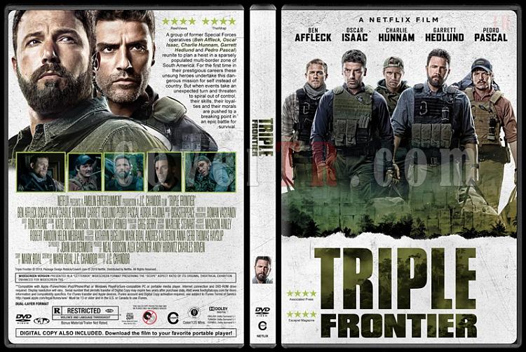 Triple Frontier - Custom Dvd Cover - English [2019]-01jpg