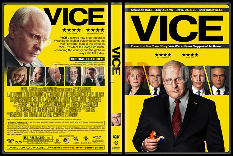 Vice - Custom Dvd Cover - English [2018]-01jpg