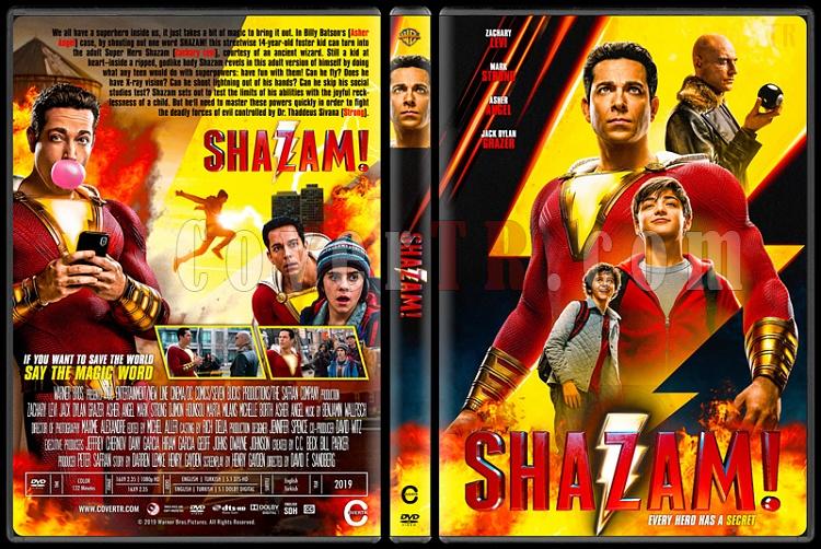 Shazam! (Shazam! 6 G) - Custom Dvd Cover - English [2019]-1jpg