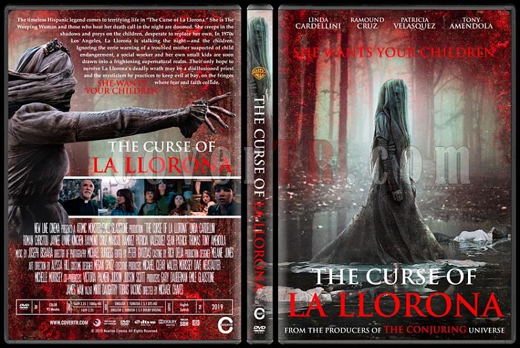 The Curse of La Llorona (Lanetli Gzyalar) - Custom Dvd Cover - English [2019]-01jpg