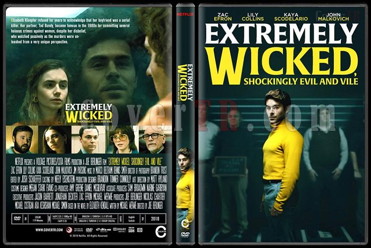 Extremely Wicked, Shockingly Evil and Vile - Custom Dvd Cover - English [2019]-1jpg