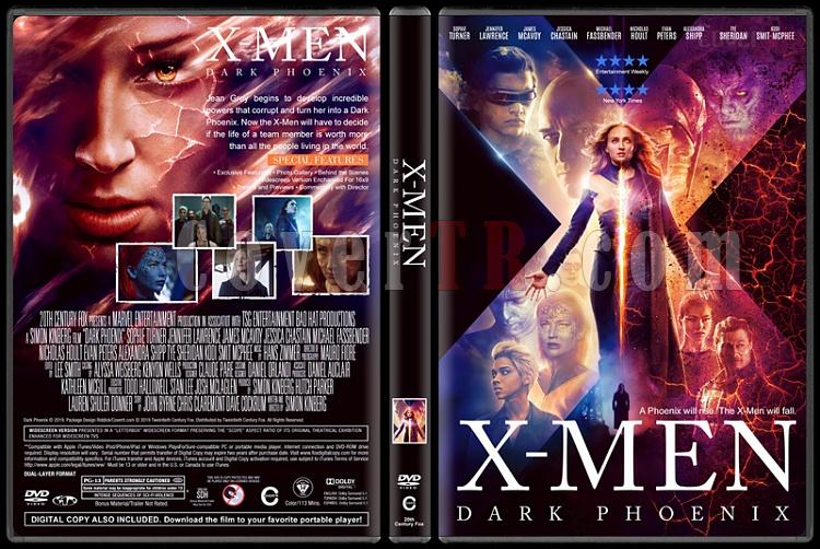 X-Men : Dark Phoenix - Custom Dvd Cover - English [2019]-01jpg