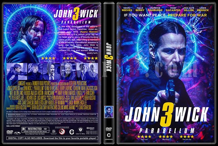 John Wick: Chapter 3 - Parabellum - Custom Dvd Cover - English [2019]-03jpg