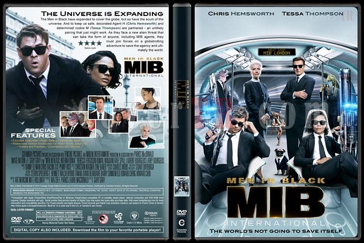 Men in Black: International (Siyah Giyen Adamlar: Global Tehdit) - Custom Dvd Cover - English [2019]-01jpg