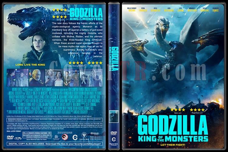 Godzilla: King of the Monsters (Godzilla II: Canavarlar Kral) - Custom Dvd Cover - English [2019]-01jpg