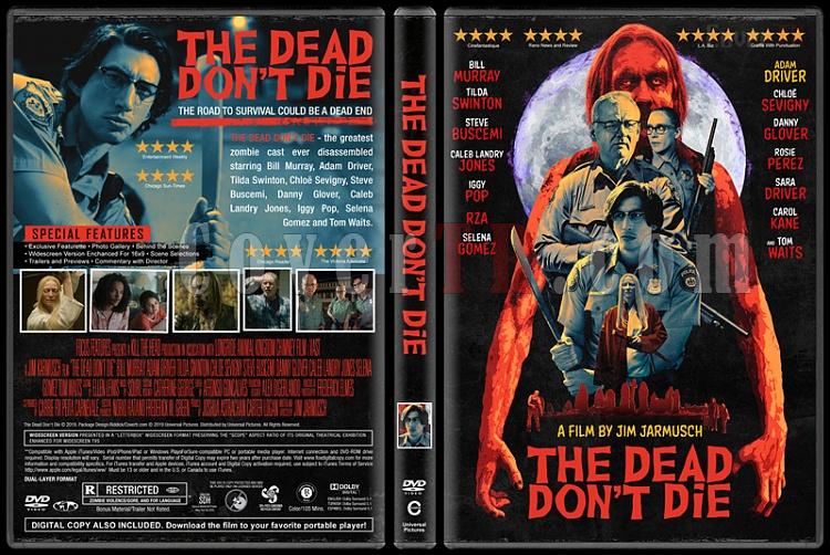 The Dead Don't Die - Custom Dvd Cover - English [2019]-04jpg