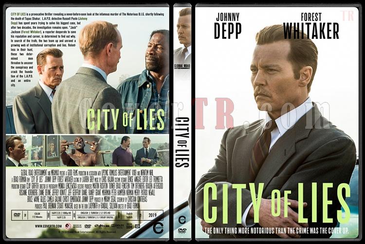 City of Lies - Custom Dvd Cover - English [2018]-01jpg